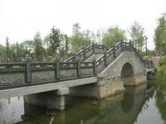 石雕欄桿、石拱橋、石欄桿