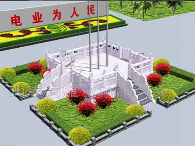 石雕欄桿、石拱橋、石欄桿