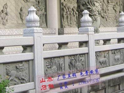 石雕欄桿、石拱橋、石欄桿