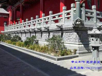 石雕欄桿、石拱橋、石欄桿