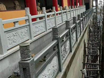 石雕欄桿、石拱橋、石欄桿