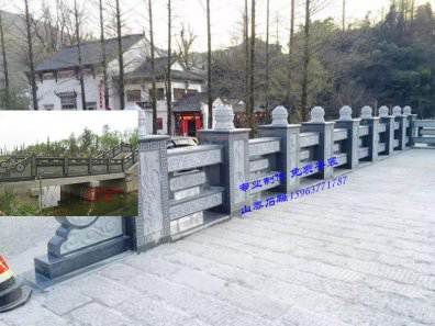 石雕欄桿、石拱橋、石欄桿