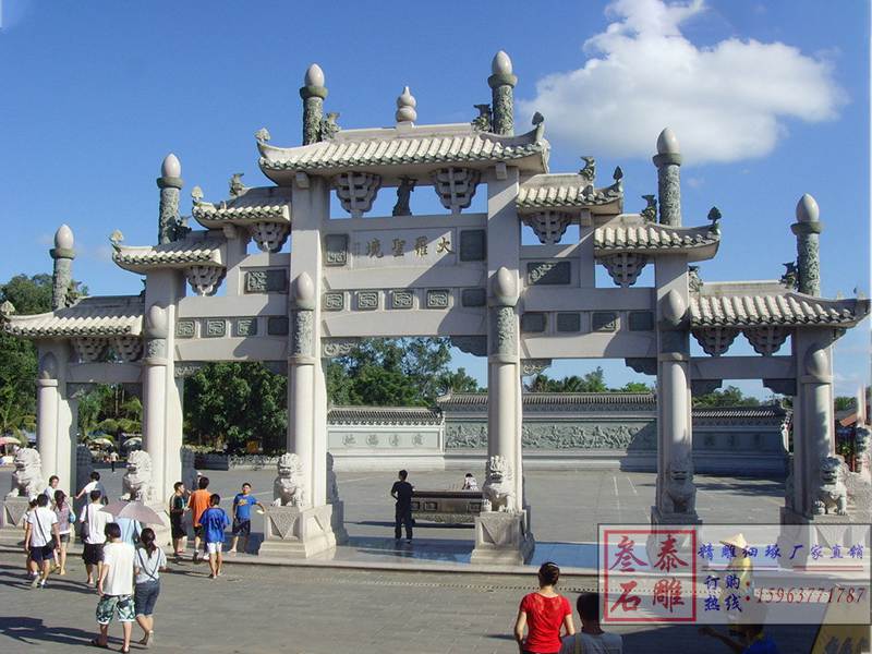 石雕欄桿、石拱橋、石欄桿