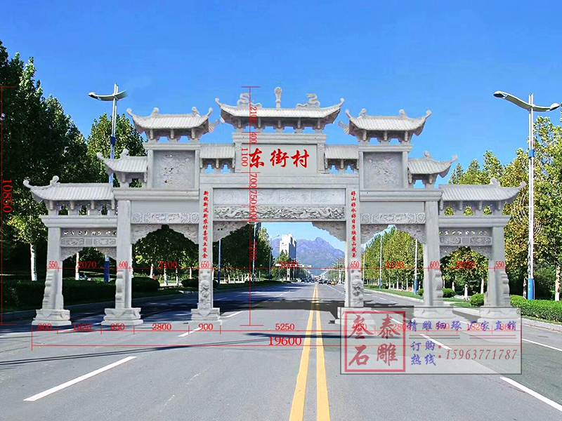 石雕欄桿、石拱橋、石欄桿