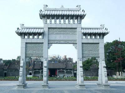 石雕欄桿、石拱橋、石欄桿