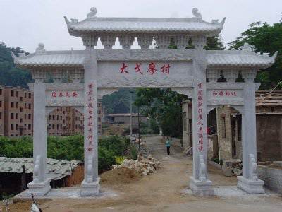 石雕欄桿、石拱橋、石欄桿
