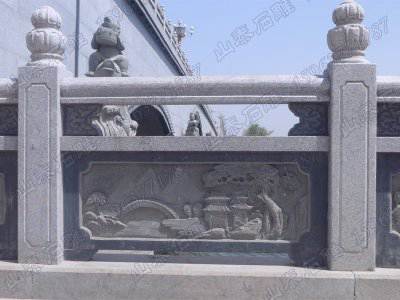 石雕欄桿、石拱橋、石欄桿