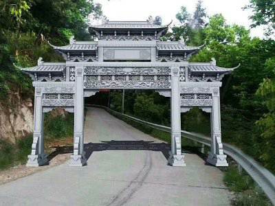 石雕欄桿、石拱橋、石欄桿