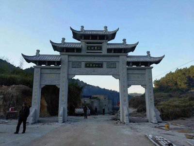 石雕欄桿、石拱橋、石欄桿