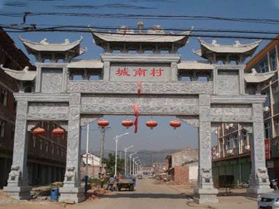 石雕欄桿、石拱橋、石欄桿