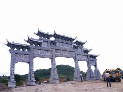 石雕欄桿、石拱橋、石欄桿