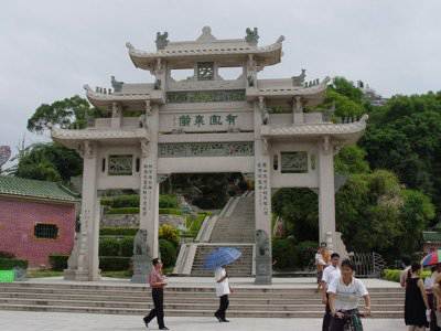 石雕欄桿、石拱橋、石欄桿