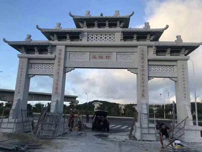 石雕欄桿、石拱橋、石欄桿