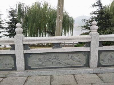 石雕欄桿、石拱橋、石欄桿