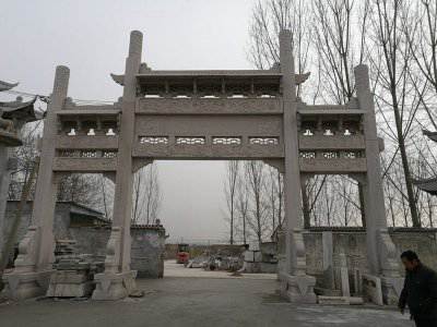 石雕欄桿、石拱橋、石欄桿
