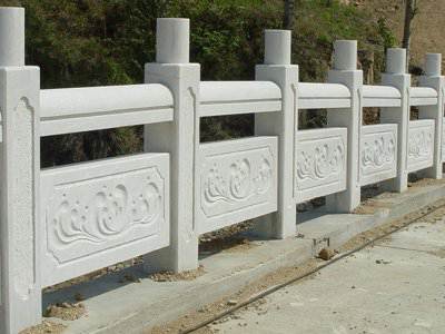 石雕欄桿、石拱橋、石欄桿