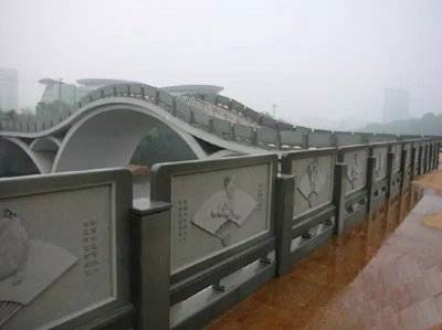 石雕欄桿、石拱橋、石欄桿