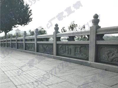 石雕欄桿、石拱橋、石欄桿