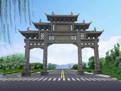 石雕欄桿、石拱橋、石欄桿