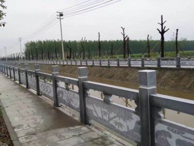 石雕欄桿、石拱橋、石欄桿