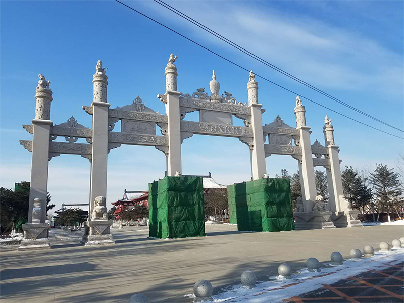 石雕欄桿、石拱橋、石欄桿