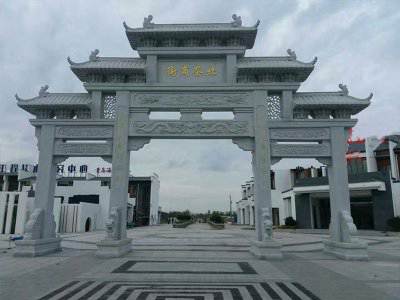 石雕欄桿、石拱橋、石欄桿